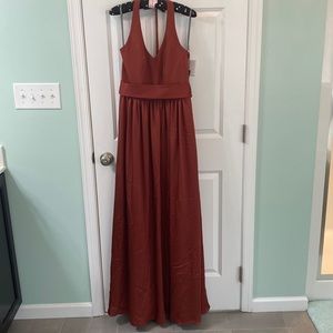 Vera Wang White bridesmaids dress